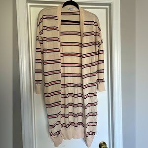 Heartloom Petite Striped Cardigan!